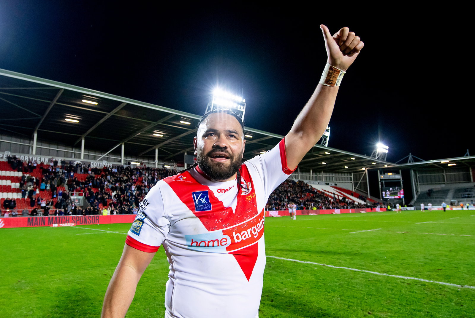 Konrad Hurrell bids emotional St Helens' farewell with 'serious' injury ...