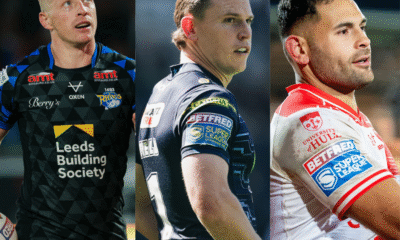 Super League's Lachlan Miller, Jai Field and Rhyse Martin