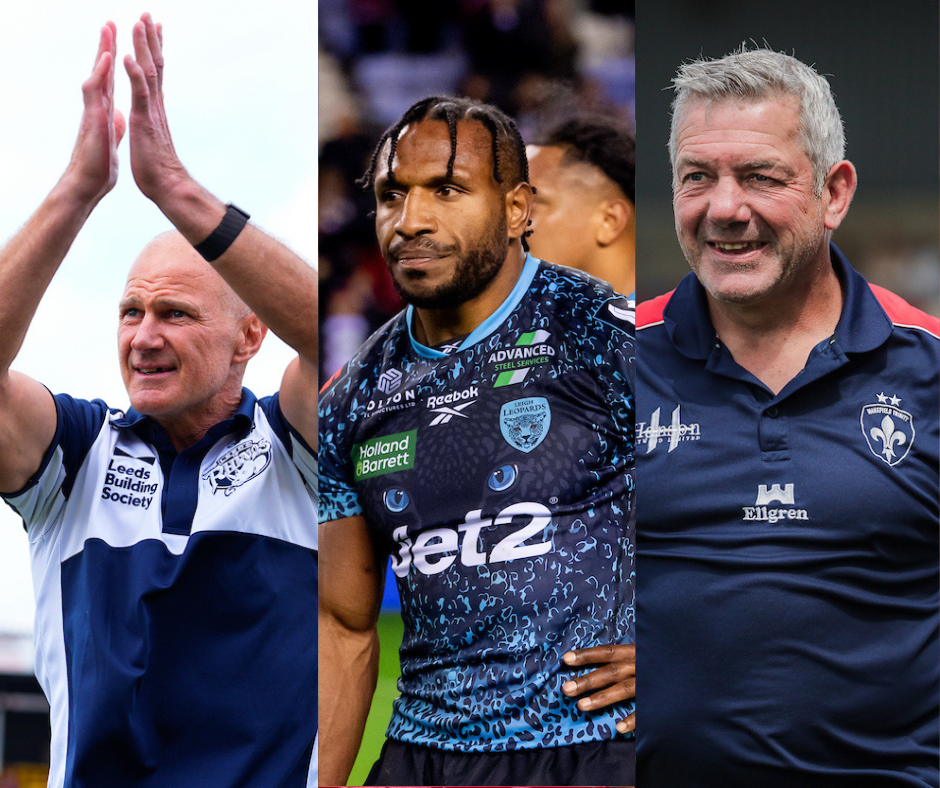 Super league Brad Arthur, Edwin Ipape and Daryl Powell