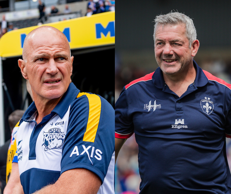 Leeds Rhinos Brad Arthur and Wakefield Trinity Daryl Powell