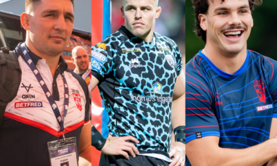 NRL stars Victor Radley, Kai O'Donnell and Herbie Farnworth