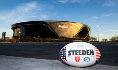 Leeds Rhinos face Hull KR in Las Vegas.