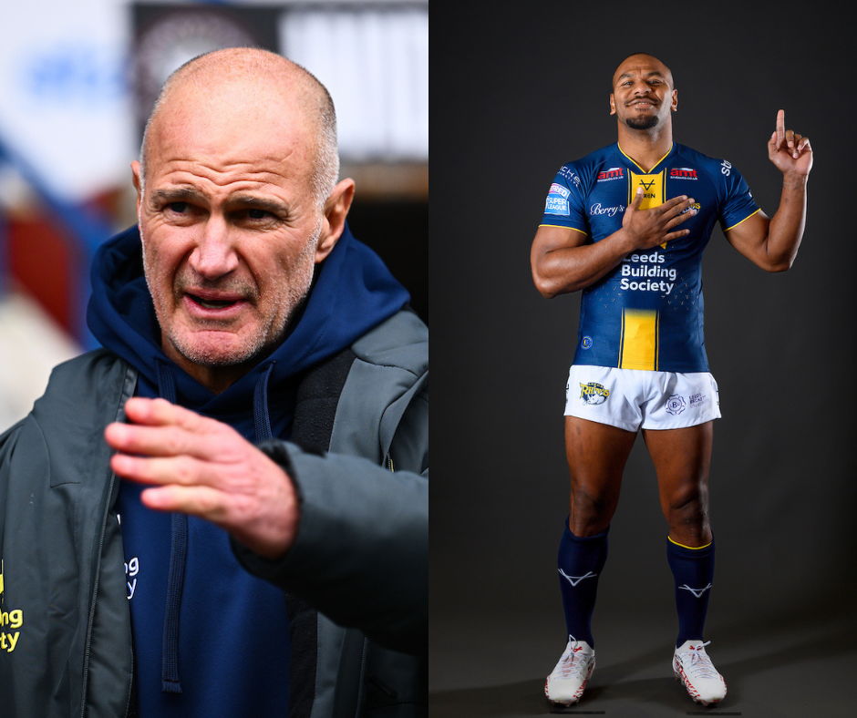 Leeds Rhinos Brad Arthur Maika Sivo