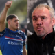 Wakefield Trinity star Caleb Hamlin-Uele and England head coach Brian McDermott