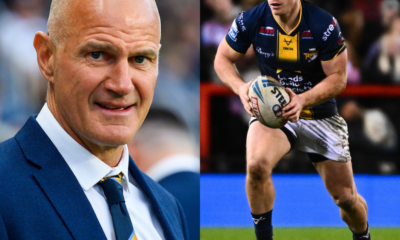 Leeds Rhinos boss Brad Arthur and Lachie Miller
