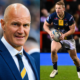 Leeds Rhinos boss Brad Arthur and Lachie Miller