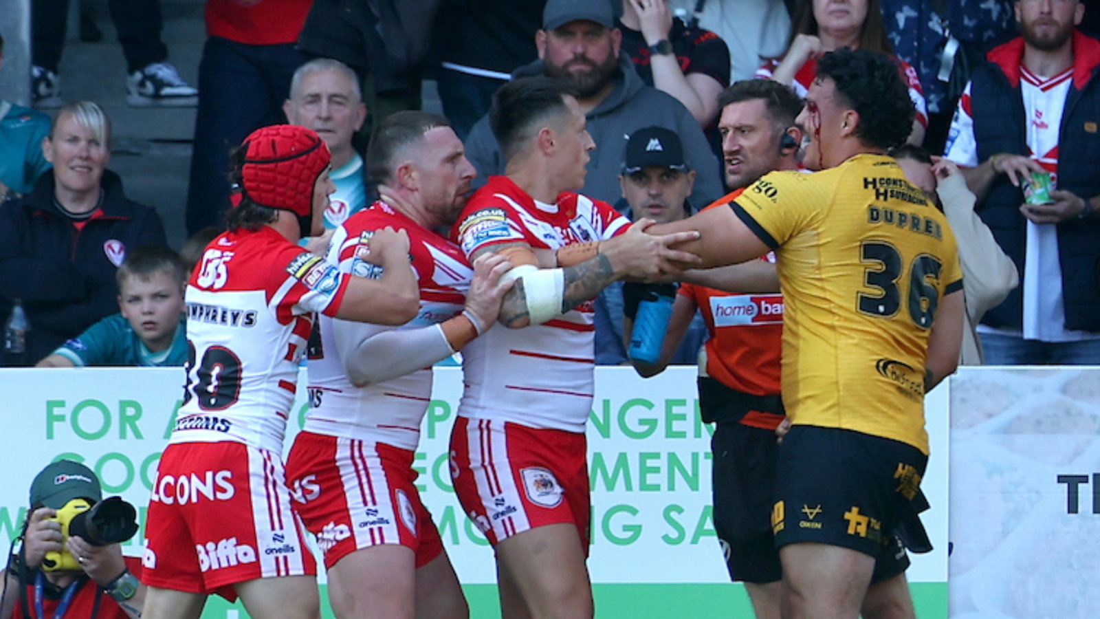 St Helens Rfc Jackson Hastings' slammed by ex-St Helens man over ‘selfish’ red card ...