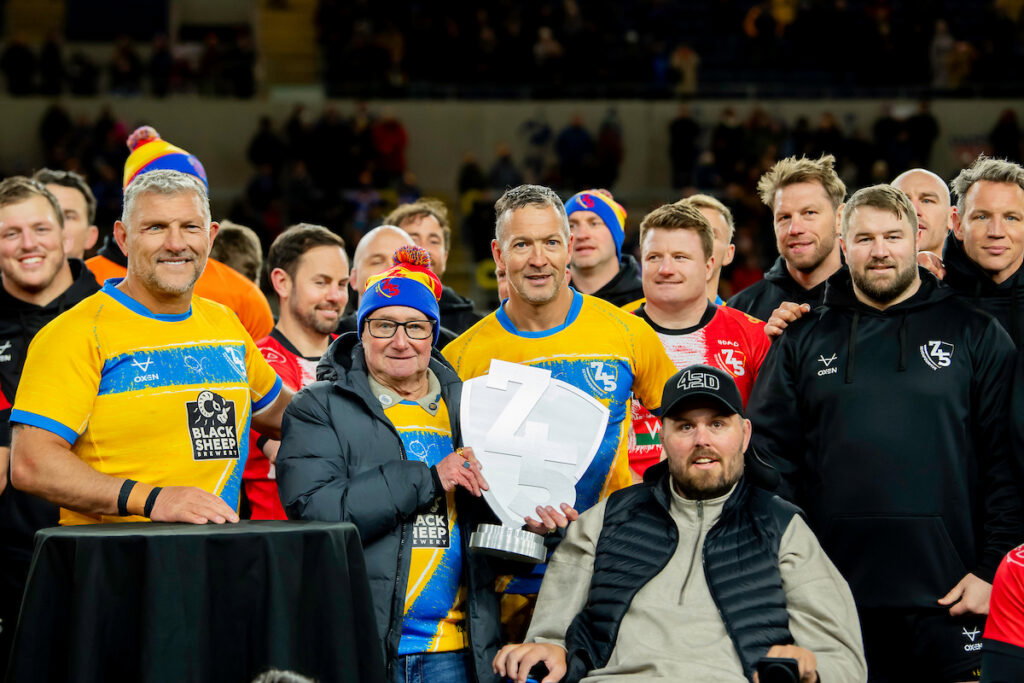 WATCH: Son of Rob Burrow CBE scores try in annual 745 game as rugby ...